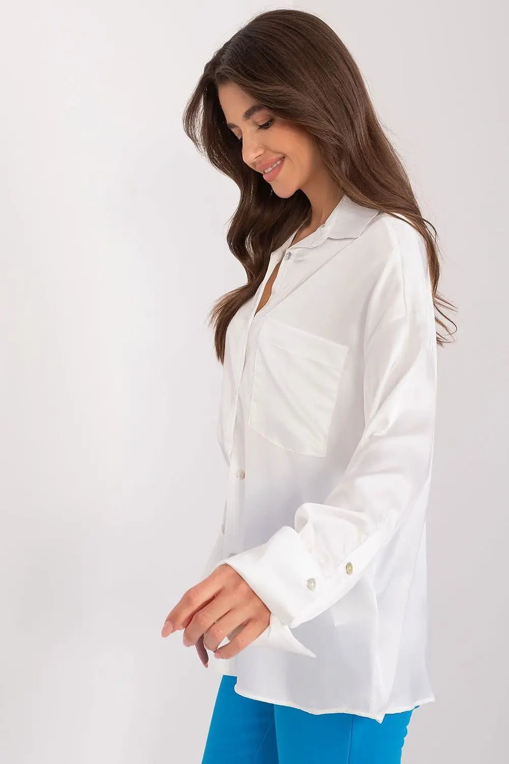 Fancy classic long sleeve womens shirt - Honesty Sales