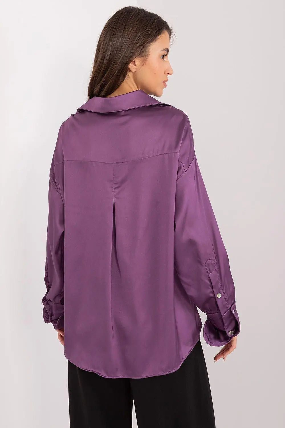 Fancy classic long sleeve womens shirt - Honesty Sales