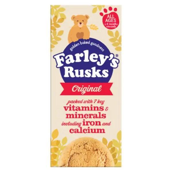 Farley's Rusks Original Baby Food Snacks 6+ Months 150g (Case of 6) - Honesty Sales Image principale du produit