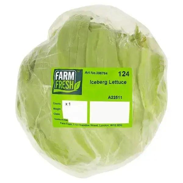 Farm Fresh Iceberg Lettuce (Case of 1) - Honesty Sales