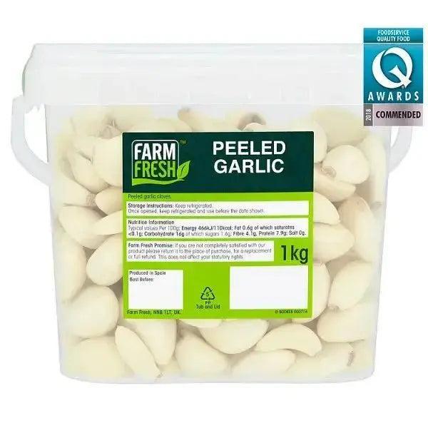 Farm Fresh Peeled Garlic - Honesty Sales