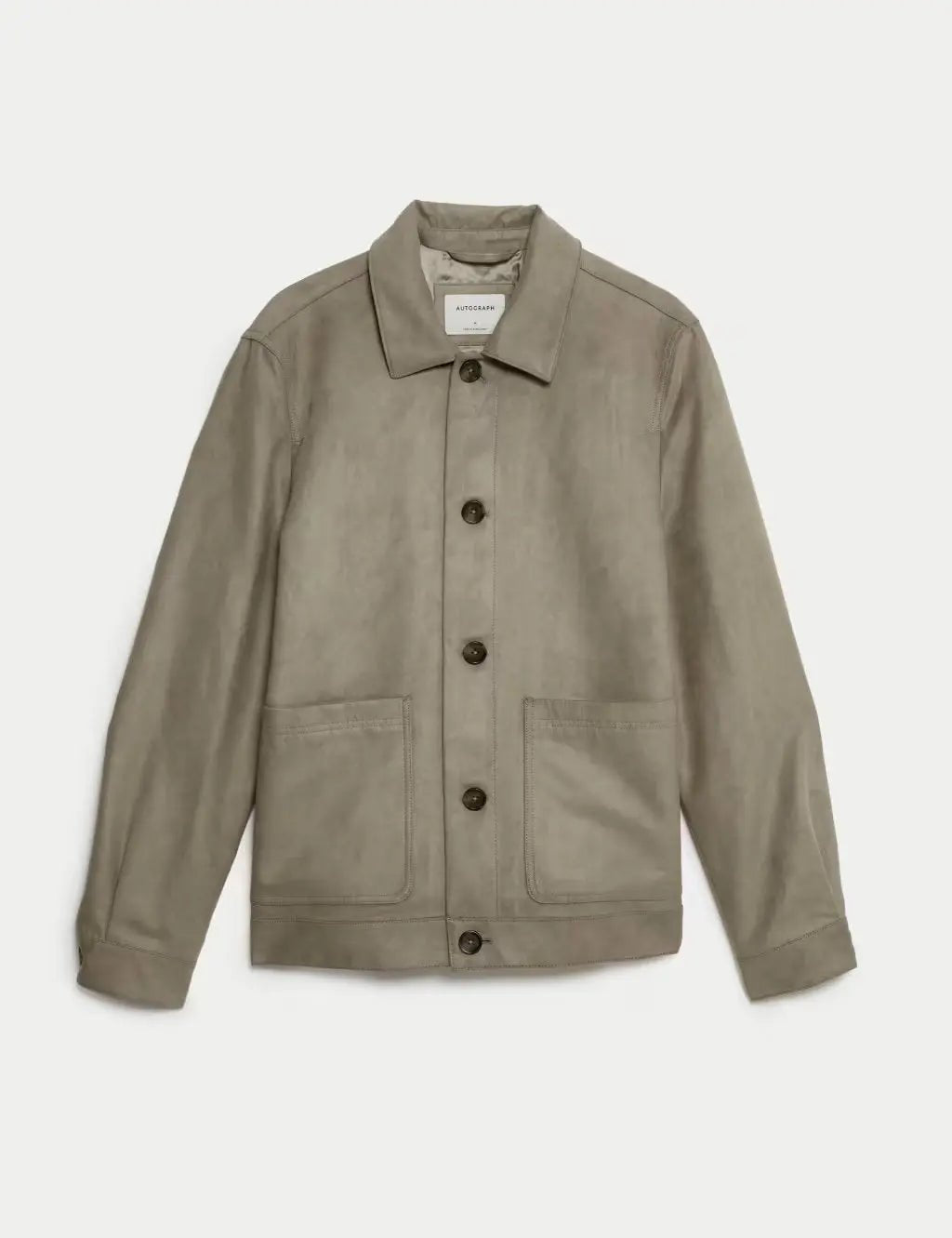 Faux Suede Harrington Jacket - Honesty Sales