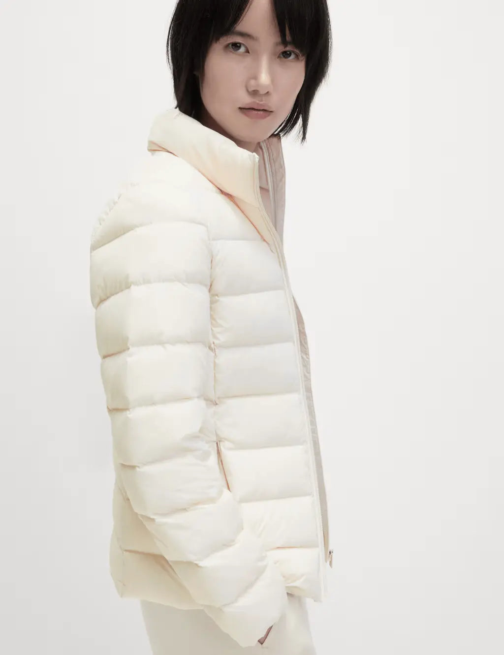 Feather & Down Quilted Packaway Puffer Jacket - Honesty Sales