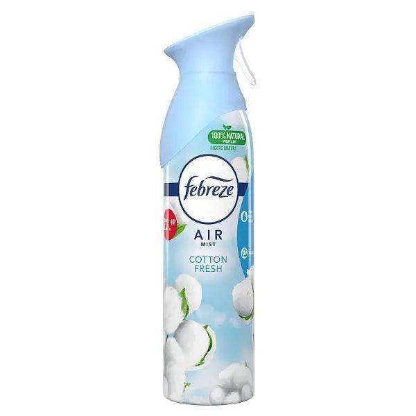 Febreze Air Freshener Spray Cotton Fresh 300ML (Case of 6) - Honesty Sales