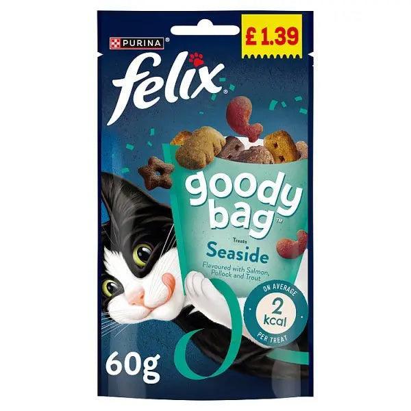 Felix Goody Bag Treats Seaside 60g (Case of 8) - Honesty Sales