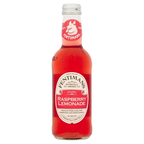 Fentimans Classic Raspberry Lemonade 275ml (12 x 275ml) - Honesty Sales