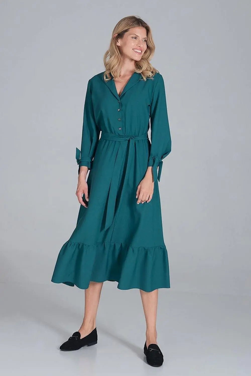 Figl elastic band maxi dress - Honesty Sales