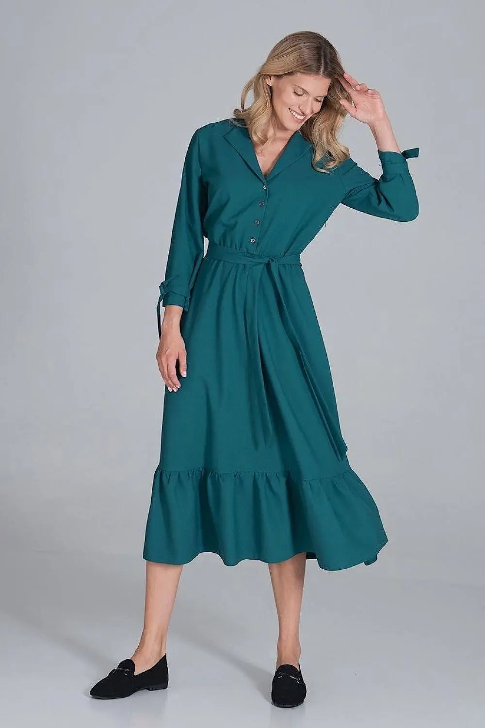 Figl elastic band maxi dress - Honesty Sales
