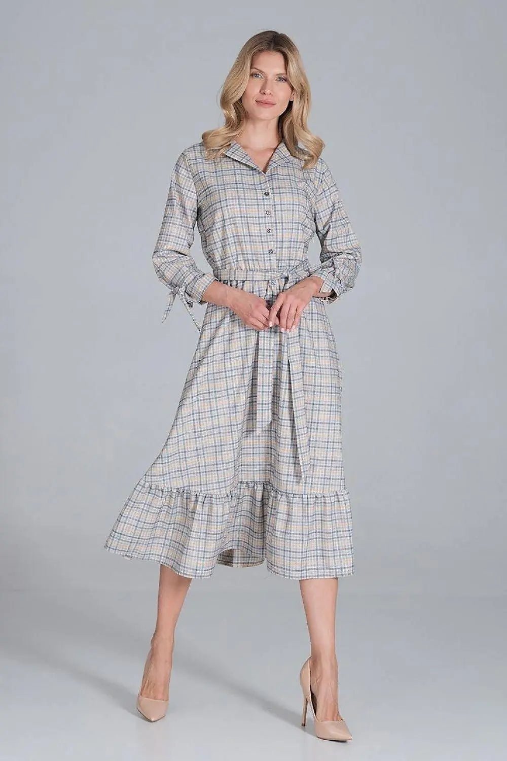 Figl elastic band maxi dress - Honesty Sales
