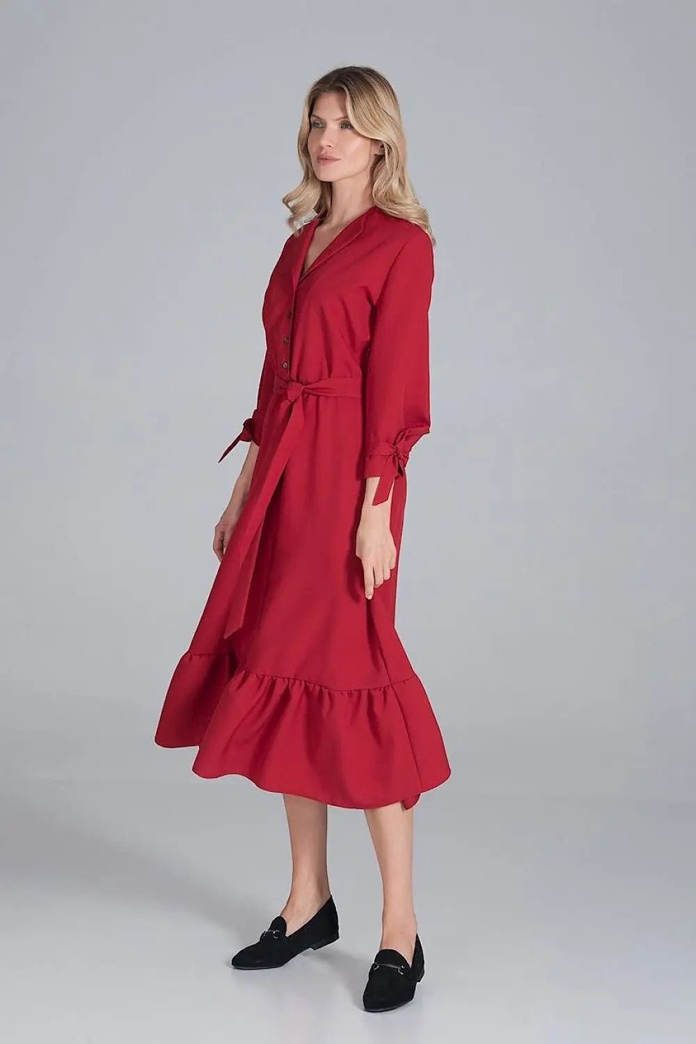 Figl elastic band maxi dress - Honesty Sales