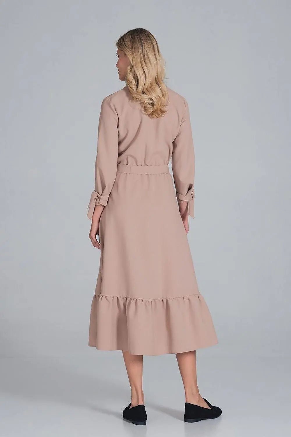 Figl elastic band maxi dress - Honesty Sales