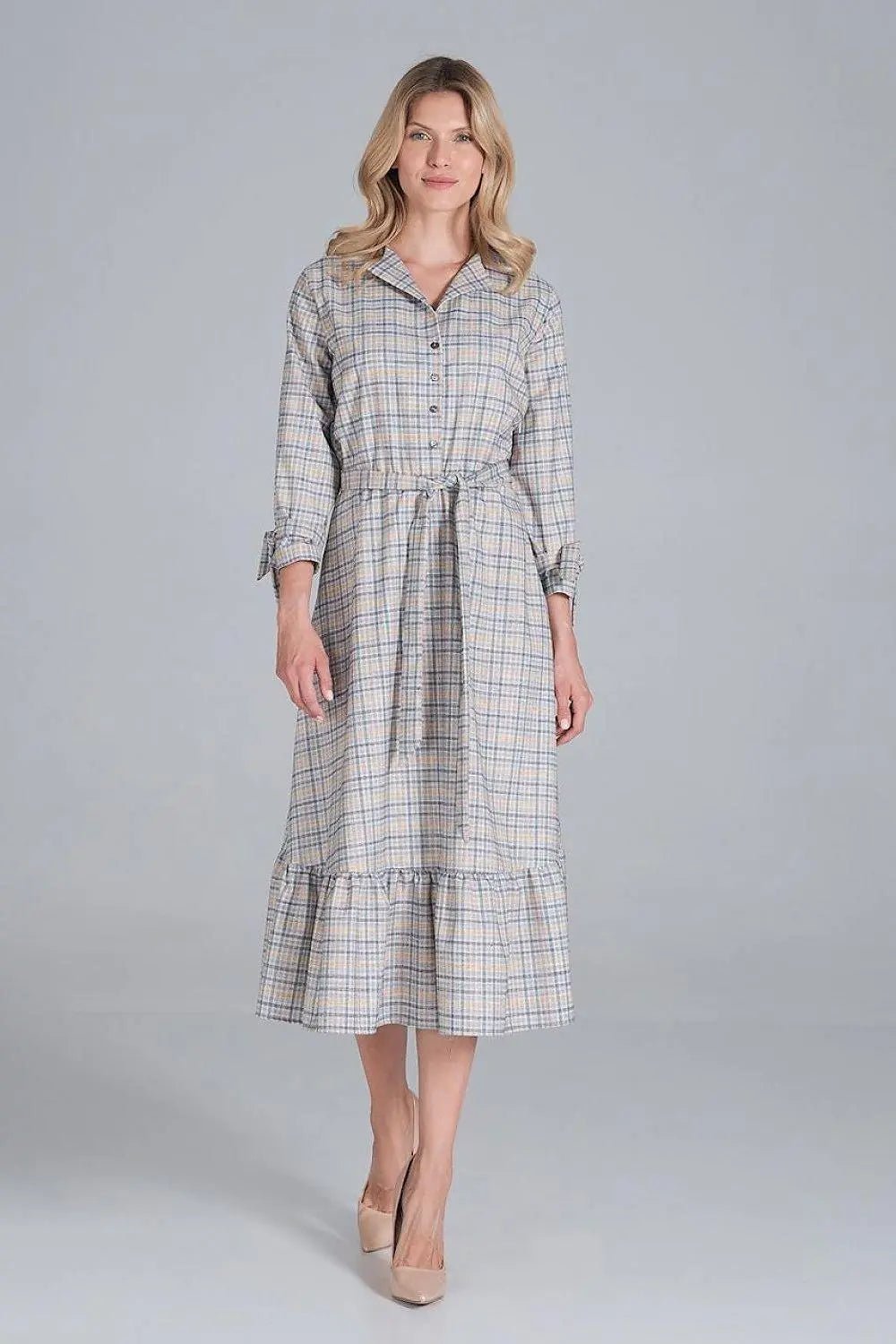 Figl elastic band maxi dress - Honesty Sales