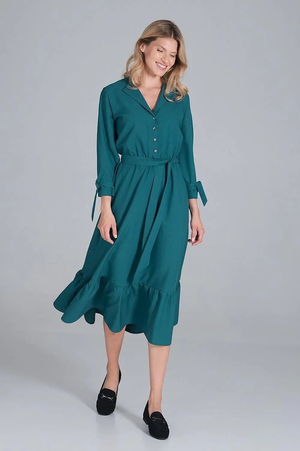 Figl elastic band maxi dress - Honesty Sales