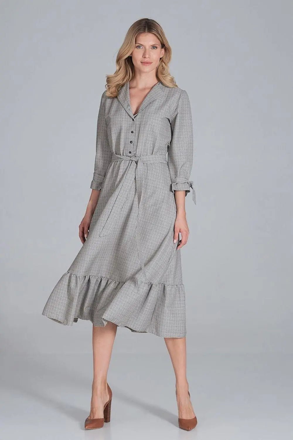 Figl elastic band maxi dress - Honesty Sales