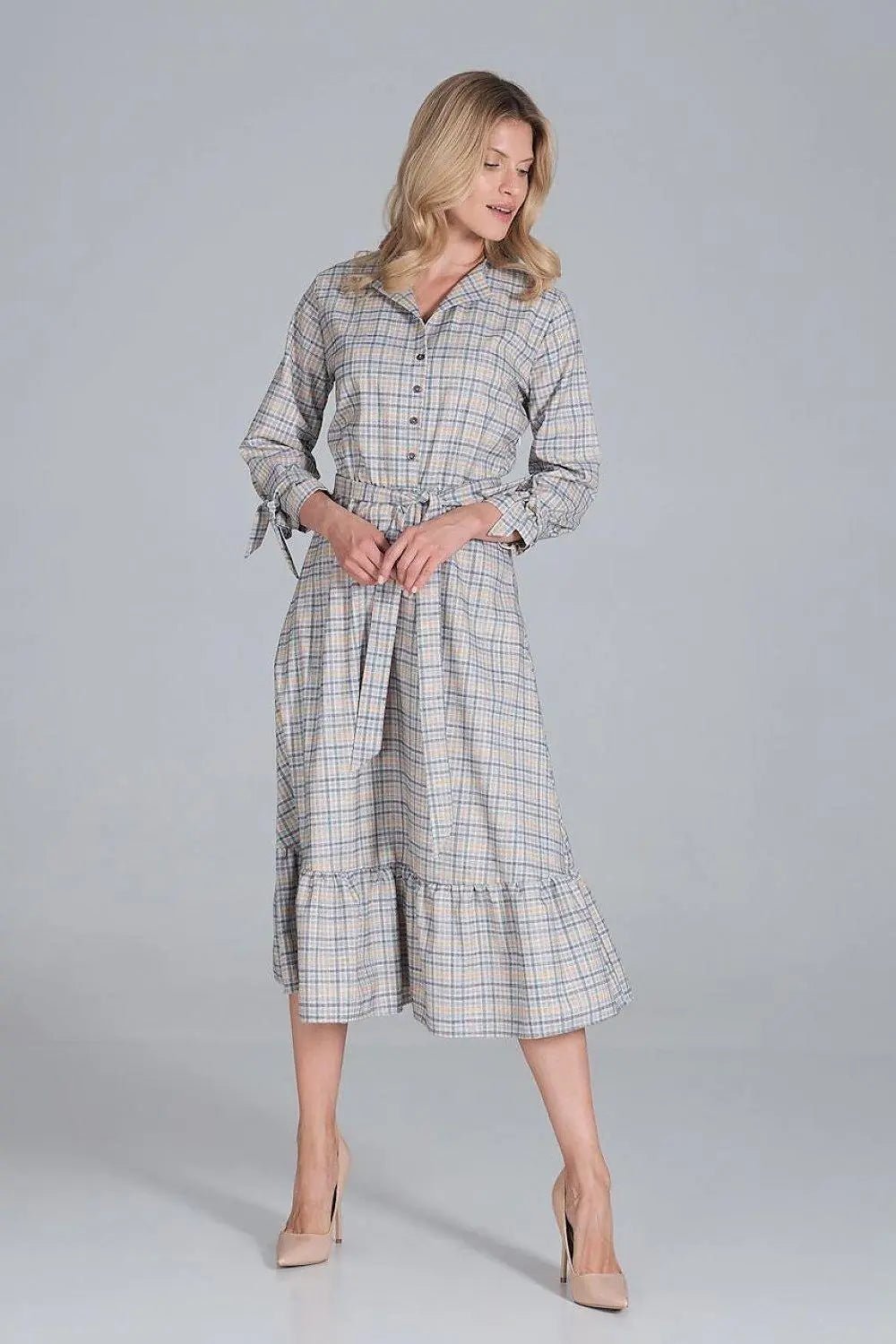 Figl elastic band maxi dress - Honesty Sales