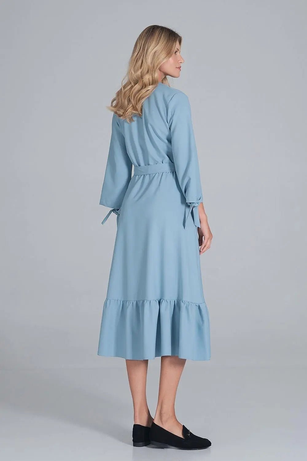 Figl elastic band maxi dress - Honesty Sales