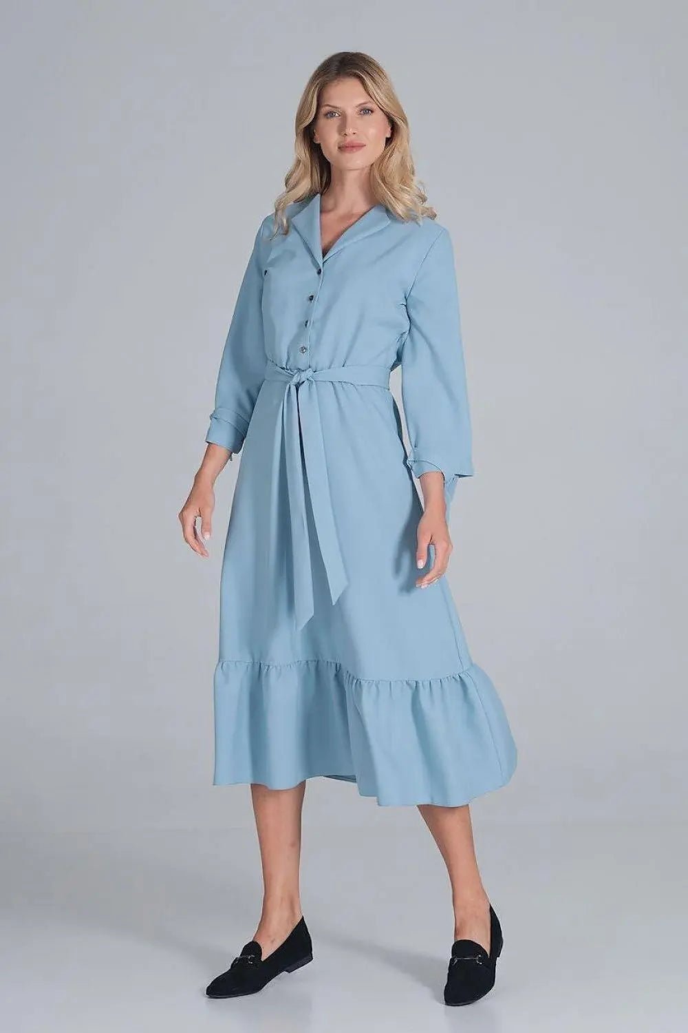 Figl elastic band maxi dress - Honesty Sales