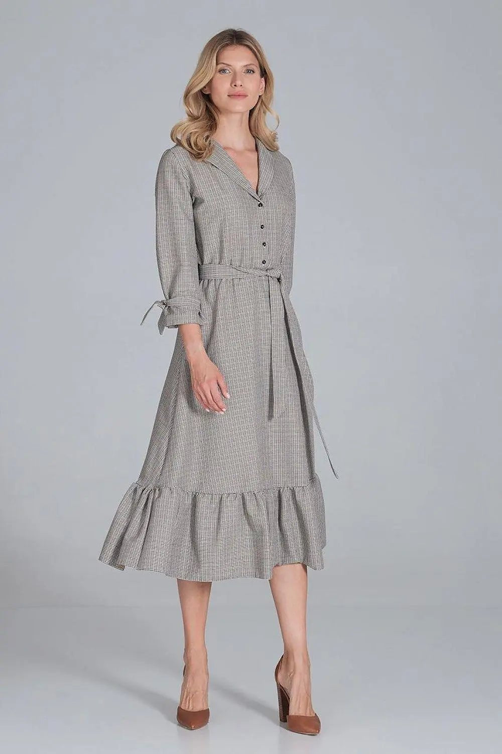 Figl elastic band maxi dress - Honesty Sales