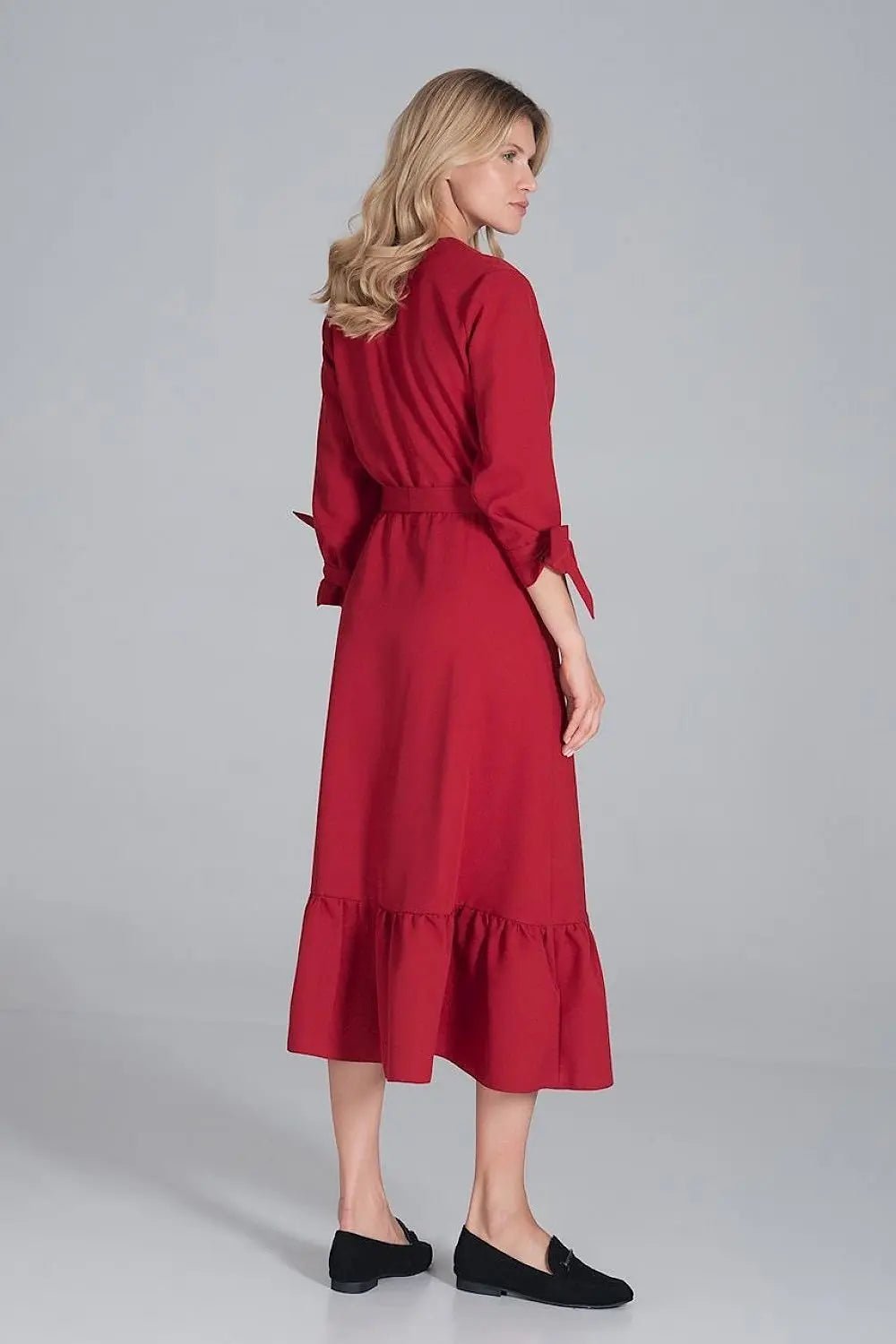 Figl elastic band maxi dress - Honesty Sales
