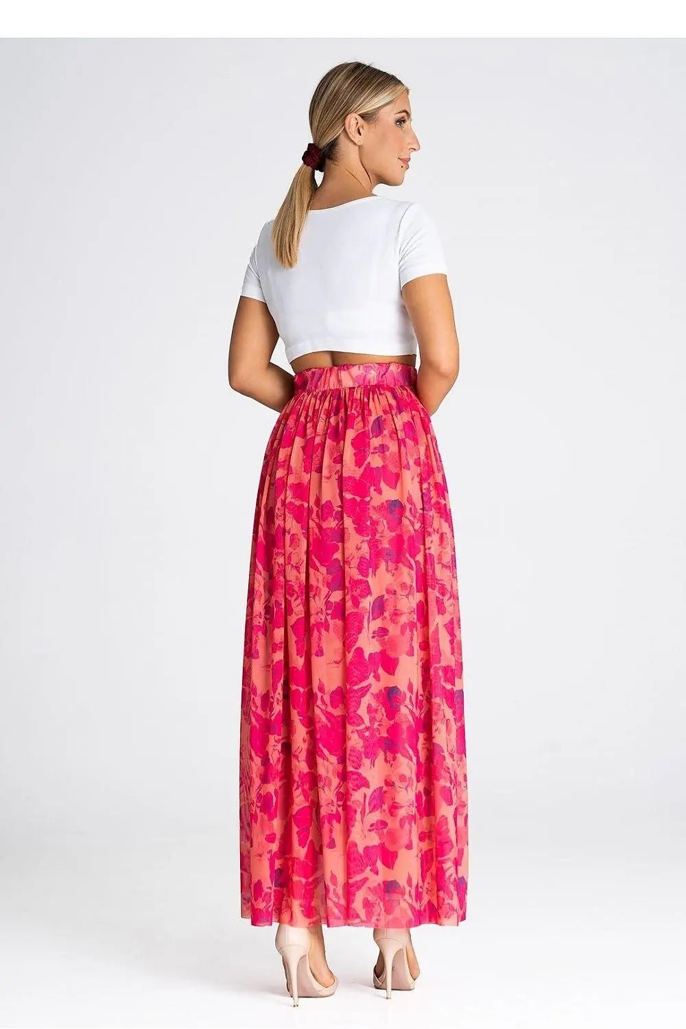 Figl elegant long mesh skirt - Honesty Sales