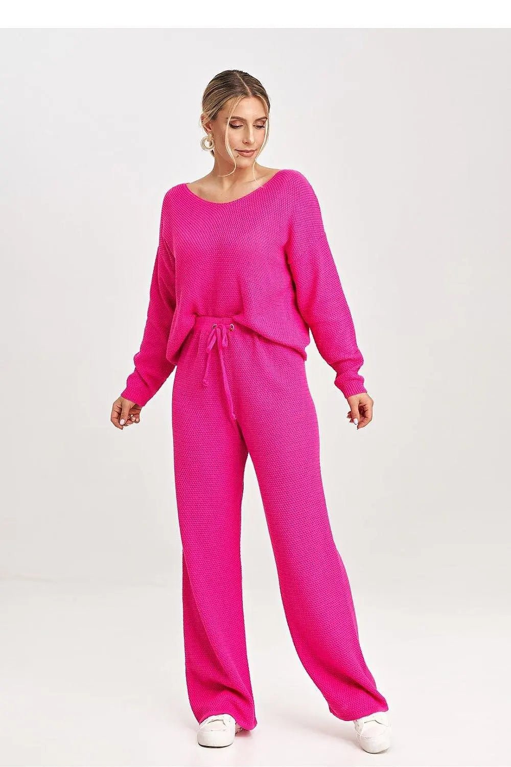 Figl long sleeves blouse and loose pants - Honesty Sales