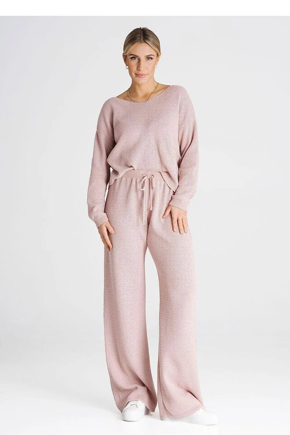Figl long sleeves blouse and loose pants - Honesty Sales