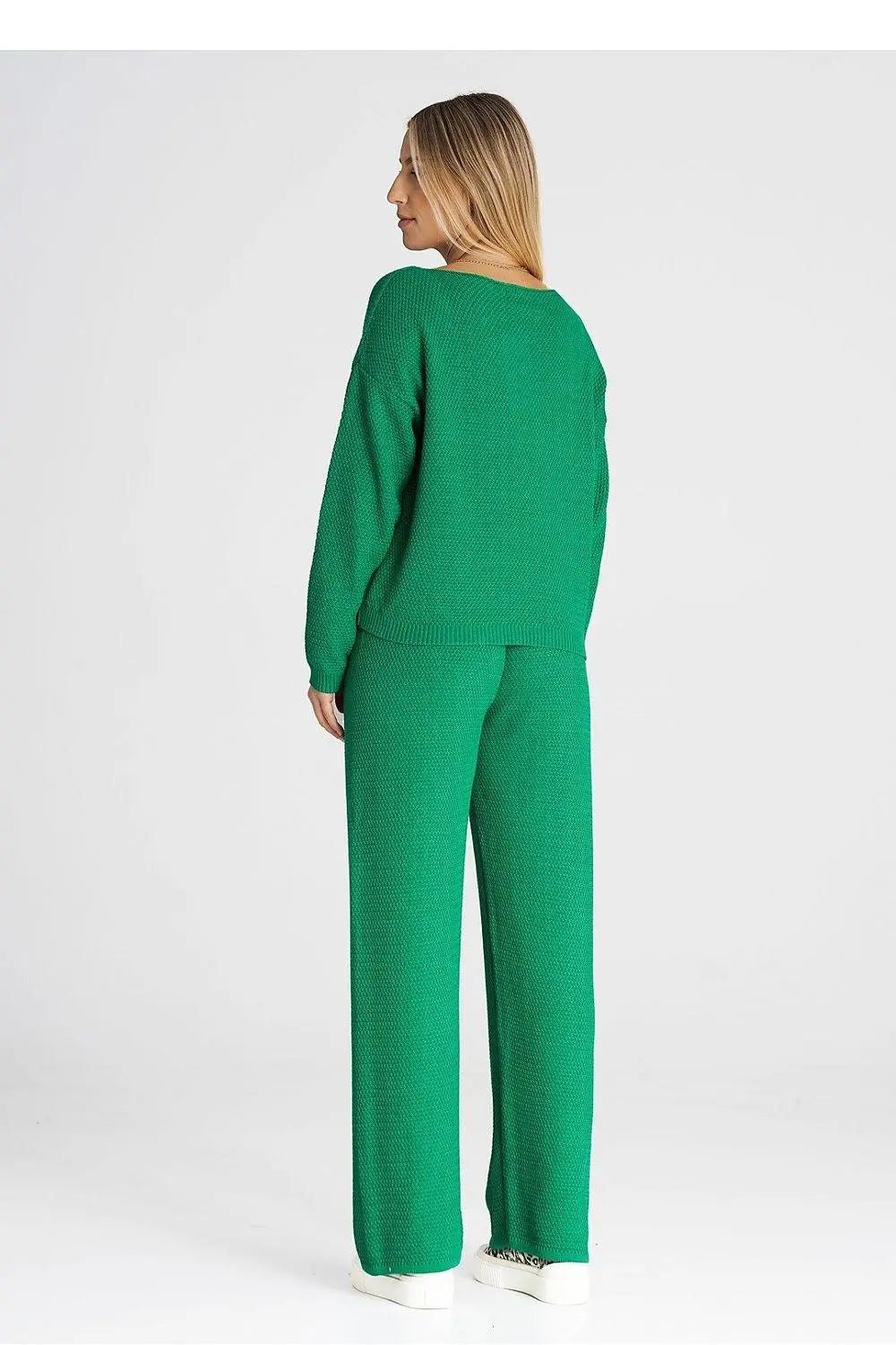 Figl long sleeves blouse and loose pants - Honesty Sales