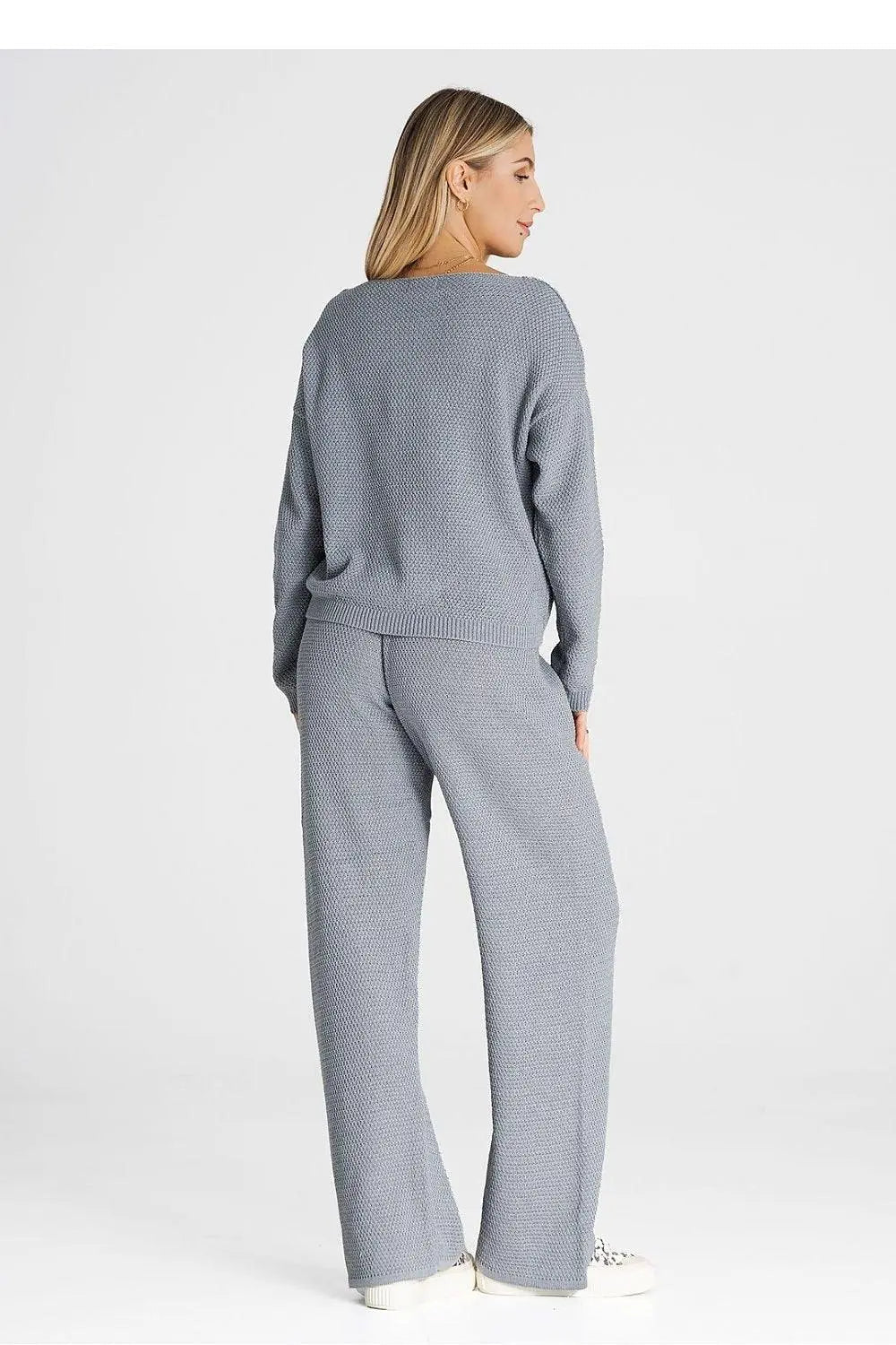 Figl long sleeves blouse and loose pants - Honesty Sales
