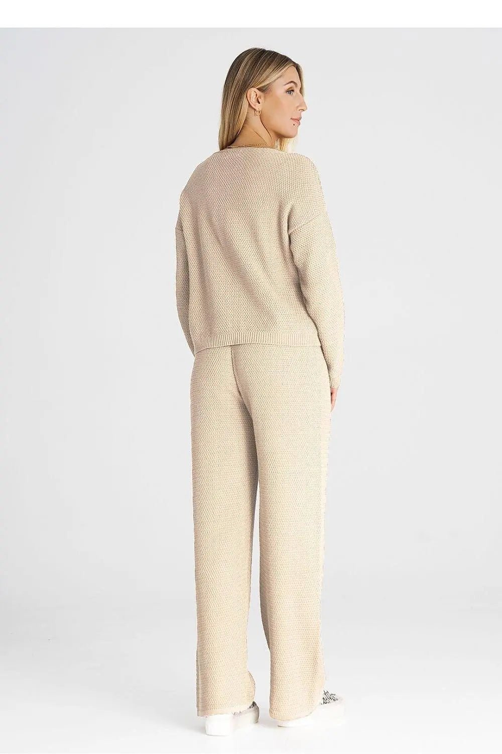Figl long sleeves blouse and loose pants - Honesty Sales