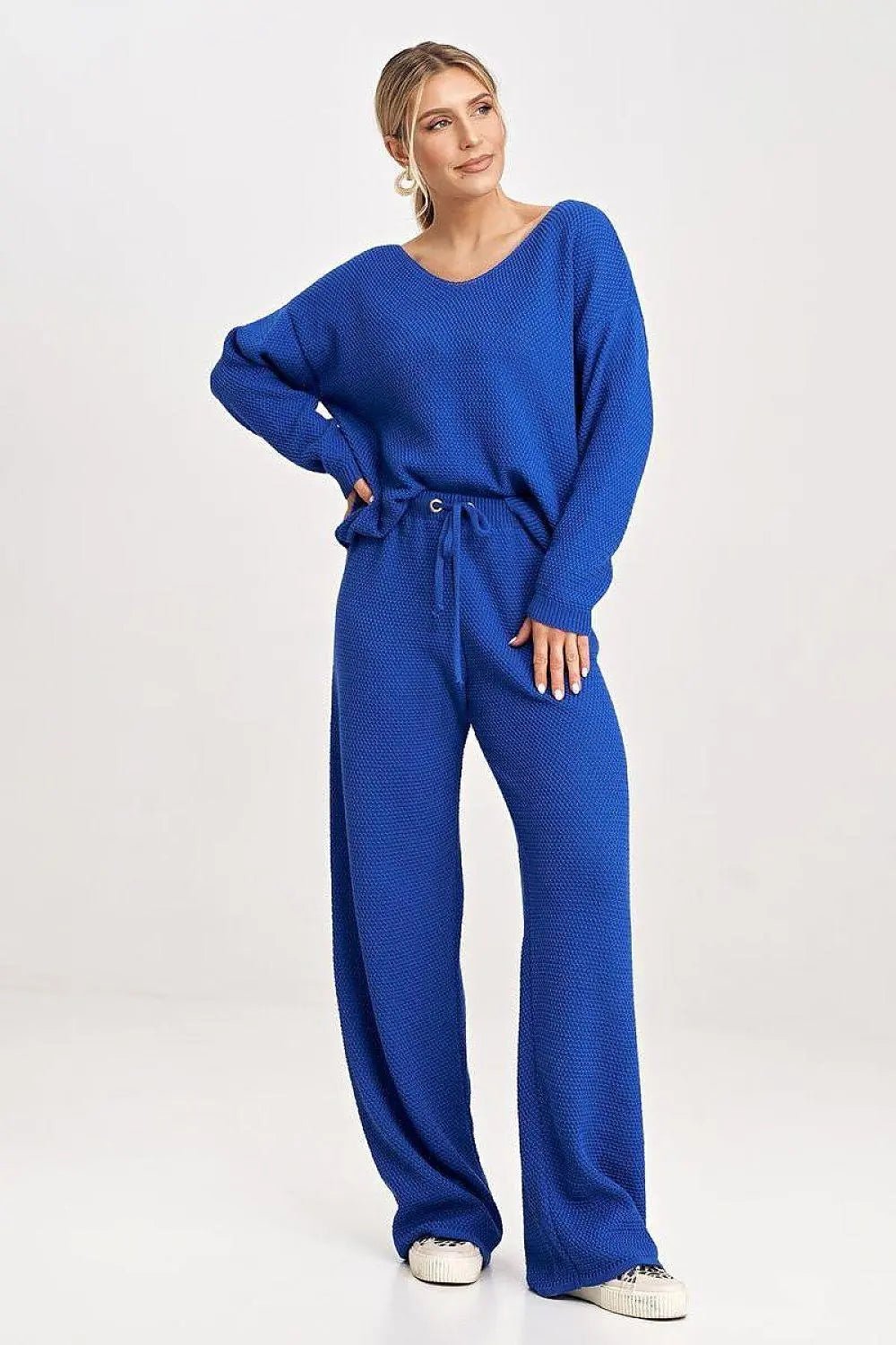 Figl long sleeves blouse and loose pants - Honesty Sales