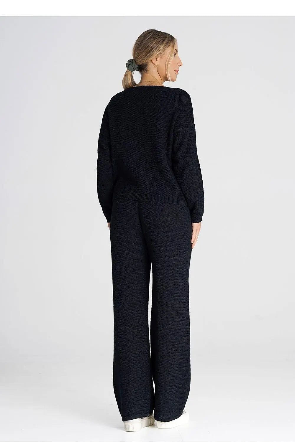 Figl long sleeves blouse and loose pants - Honesty Sales