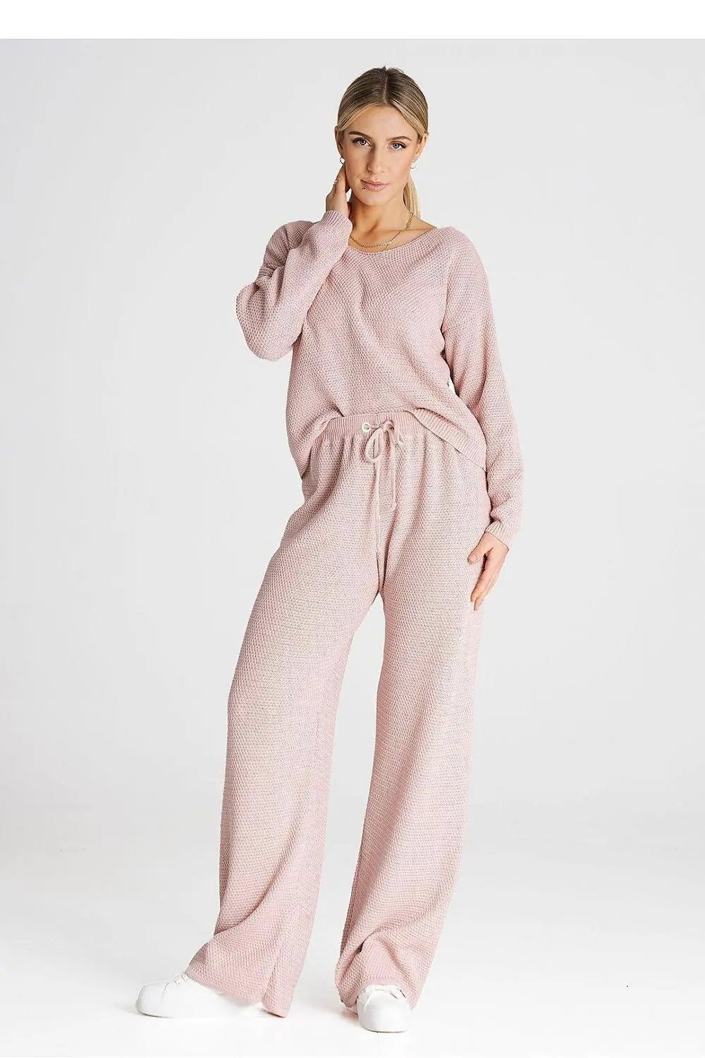 Figl long sleeves blouse and loose pants - Honesty Sales