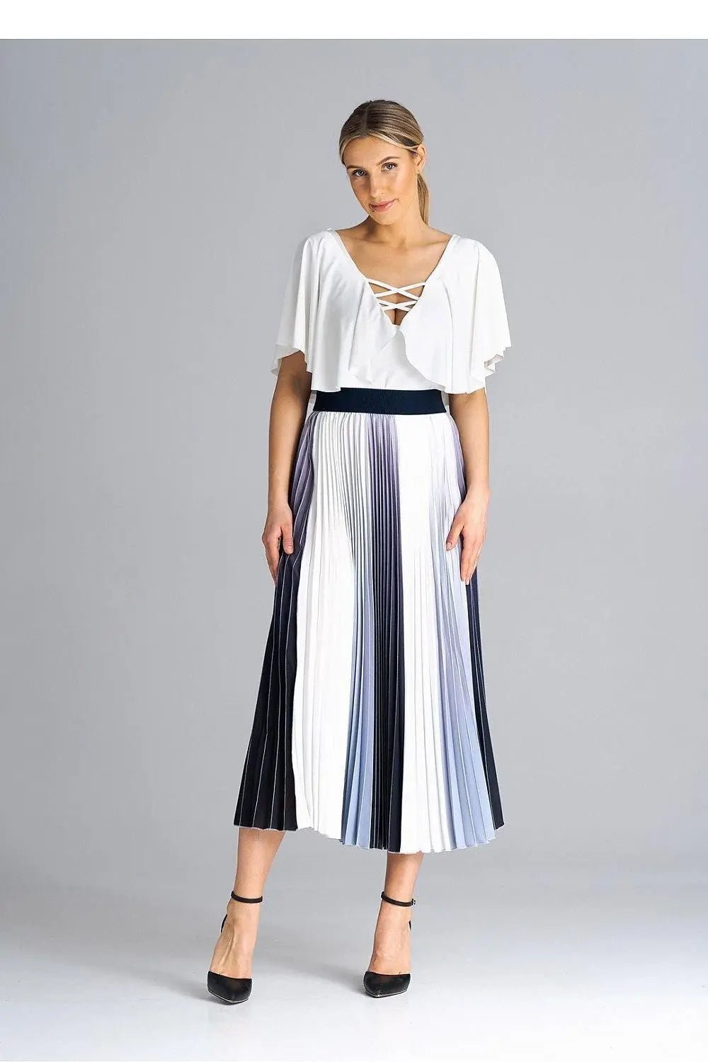 Figl midi pleated skirt - Honesty Sales