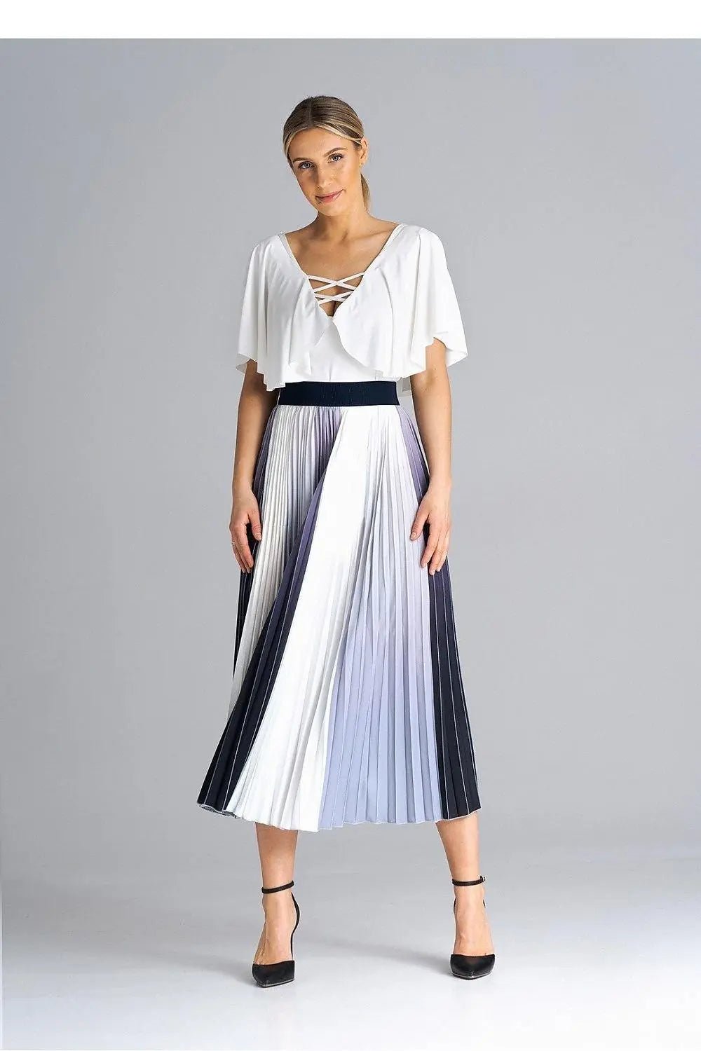 Figl midi pleated skirt - Honesty Sales