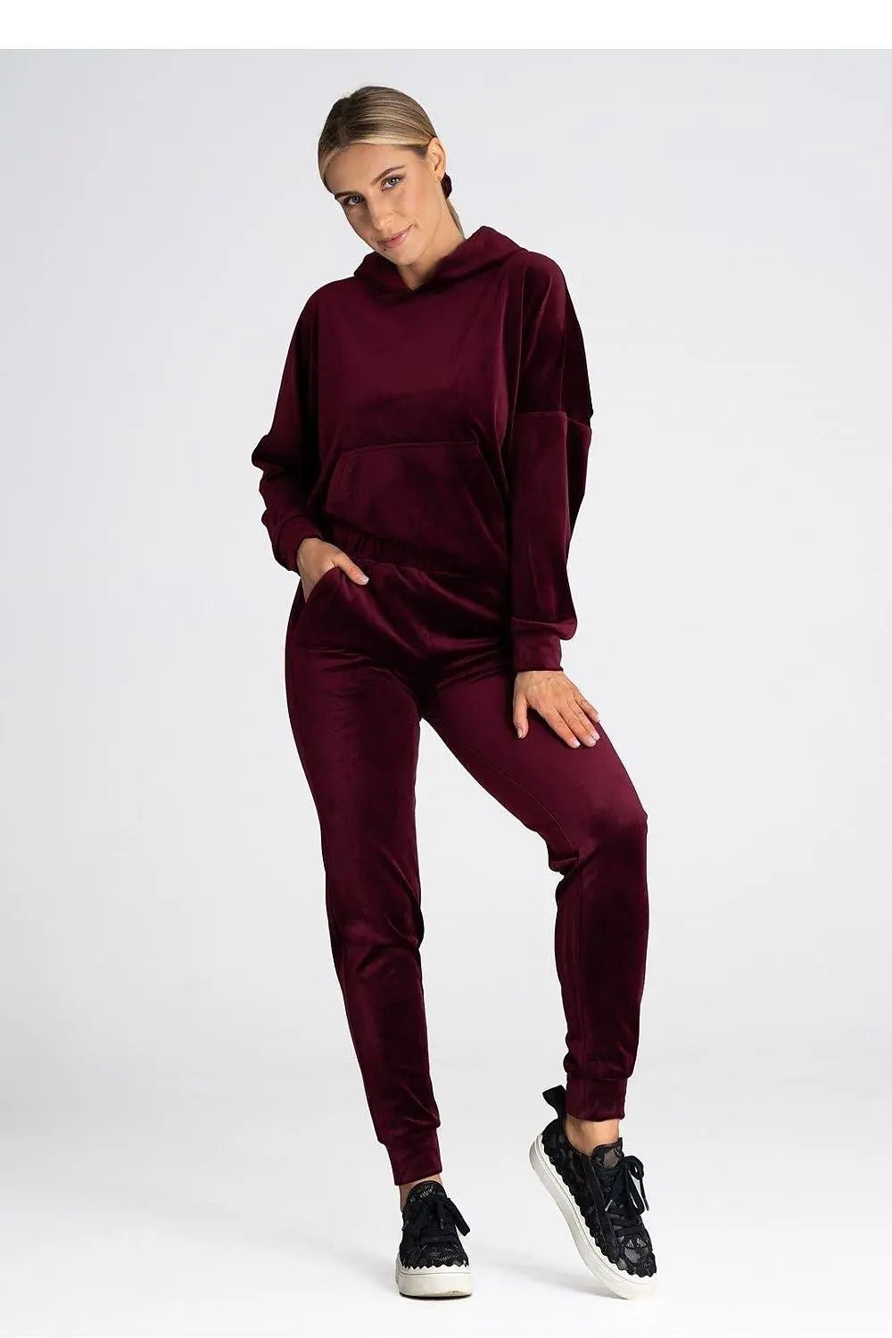 Figl simple cut, long sleeves sweatshirts - Honesty Sales