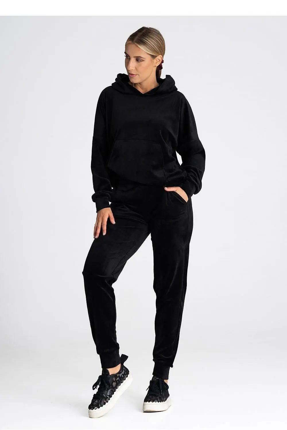 Figl simple cut, long sleeves sweatshirts - Honesty Sales