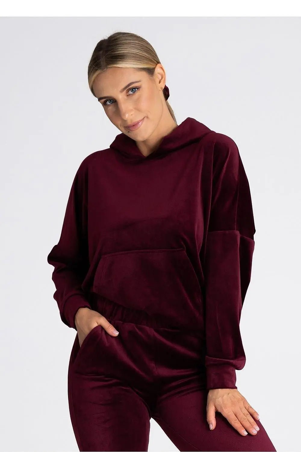 Figl simple cut, long sleeves sweatshirts - Honesty Sales