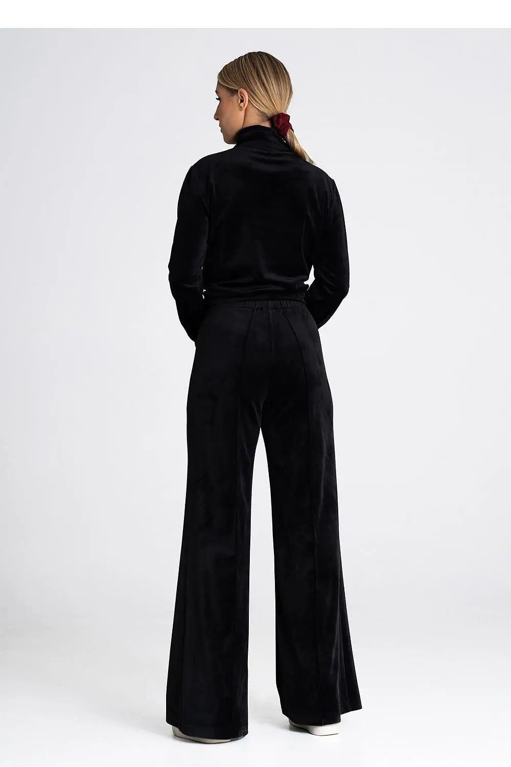 Figl velour high rise womens pants - Honesty Sales