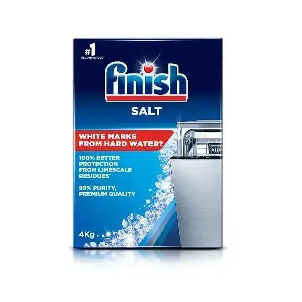 Finish Dishwasher Salt 4Kg - Honesty Sales Main image