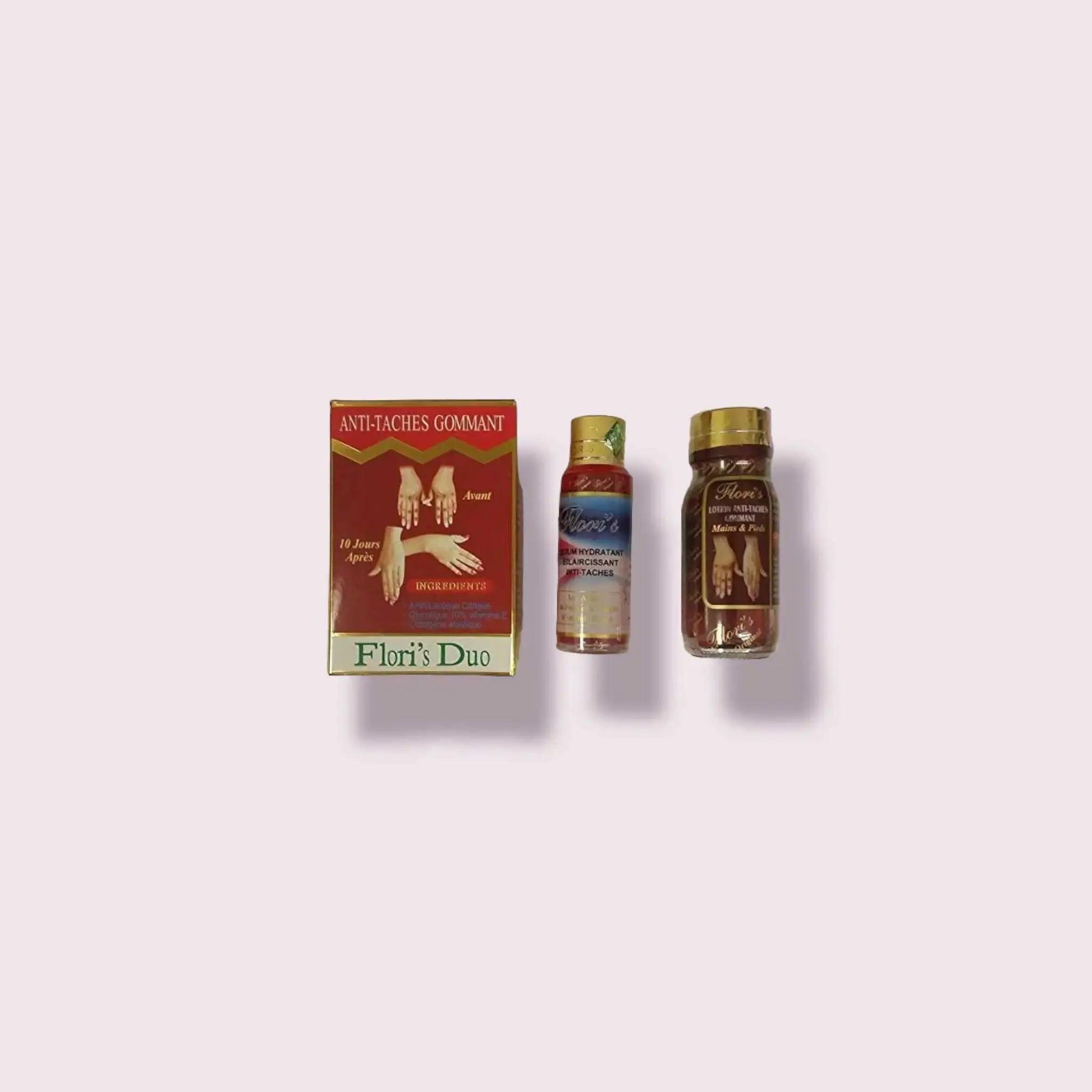 Flori's Duo Anti Taches Gommant Serum and Lotion by Flori's Duo - Honesty Sales