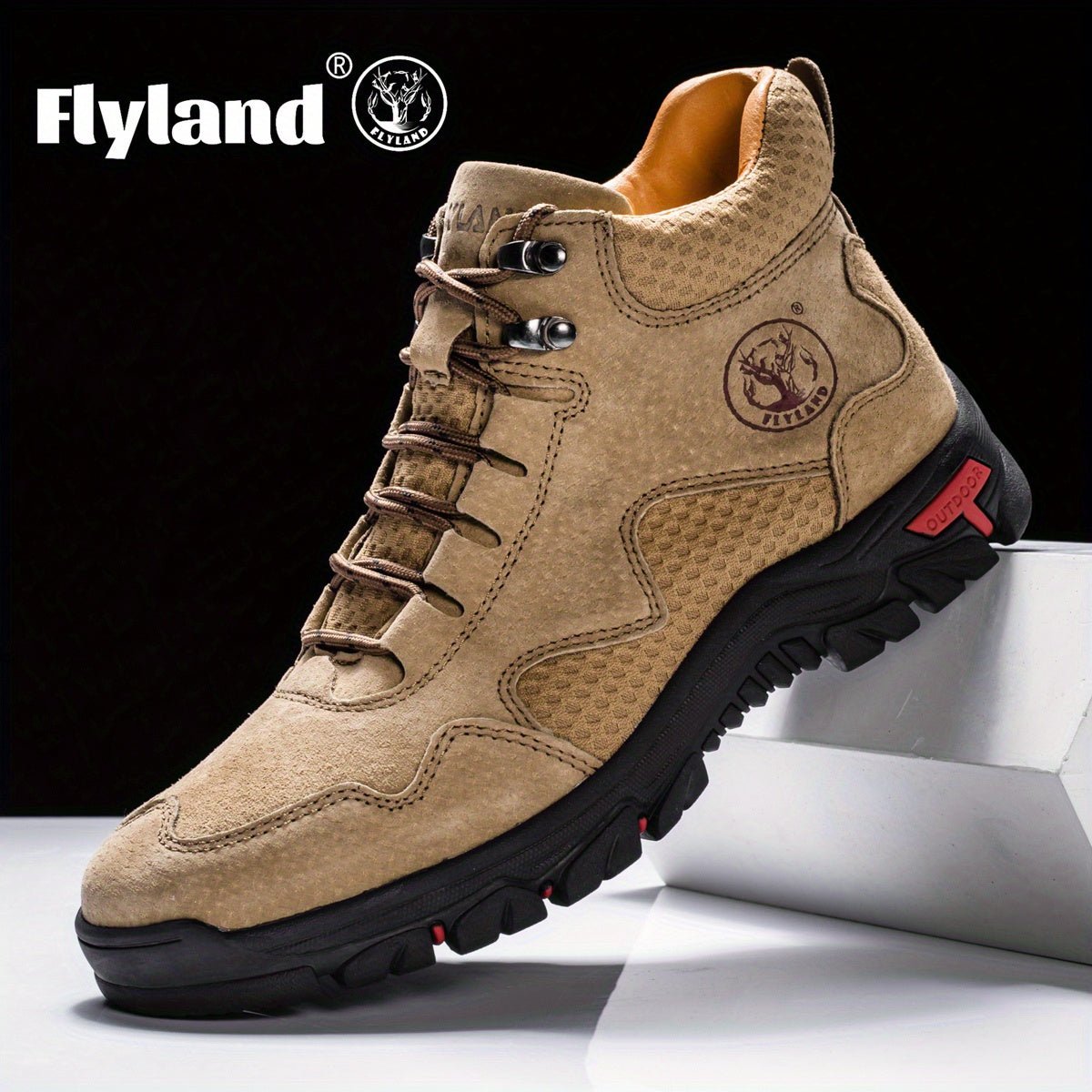 FLYLAND8823 Men’s Classic Handmade Chukka Ankle Boots – Casual, Work & Office Wear - Honesty Sales