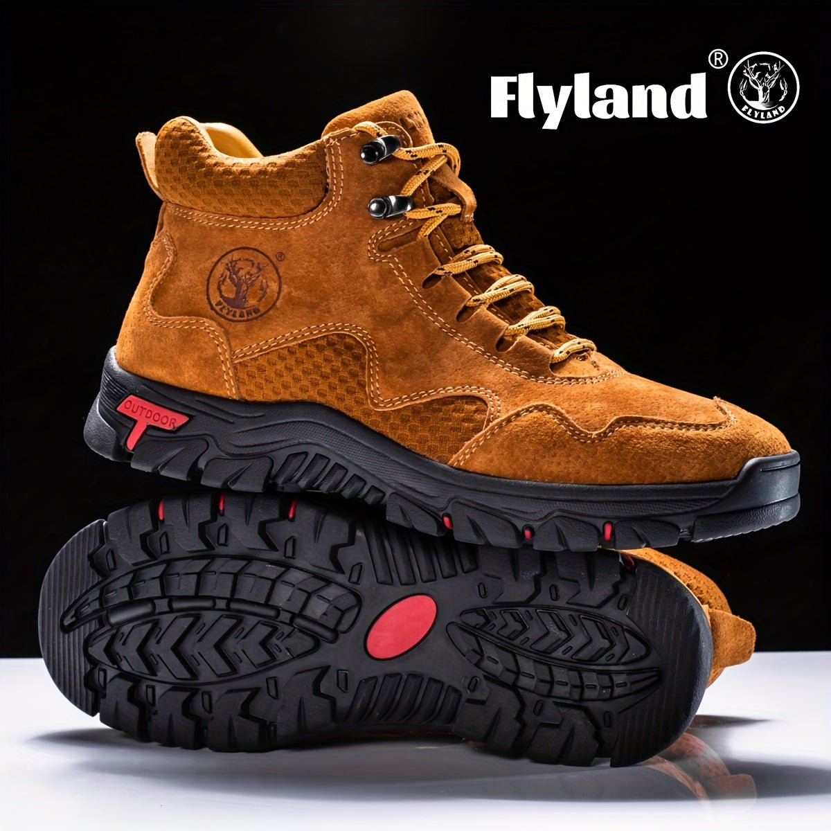 FLYLAND8823 Men’s Classic Handmade Chukka Ankle Boots – Casual, Work & Office Wear - Honesty Sales