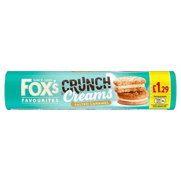 Fox's Salted Caramel Crunch Creams 200g (Case of 12) - Honesty Sales