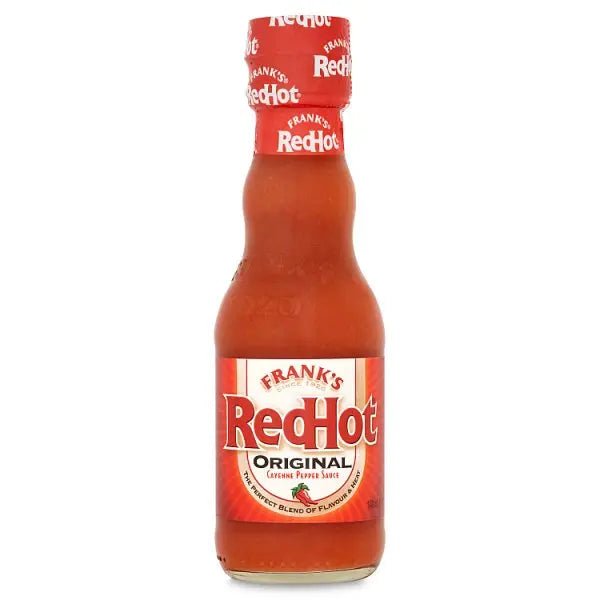 Frank's RedHot Original Cayenne Pepper Hot Sauce 148ml (Case of 6) - Honesty Sales