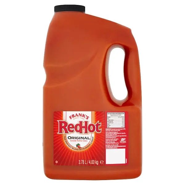 Frank's RedHot Original Cayenne Pepper Sauce 3.78L - Honesty Sales