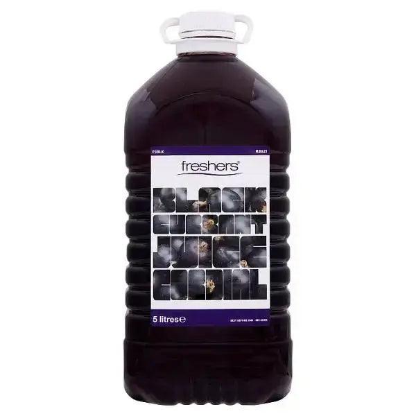 Freshers Blackcurrant Juice Cordial 5 Liters - Honesty Sales