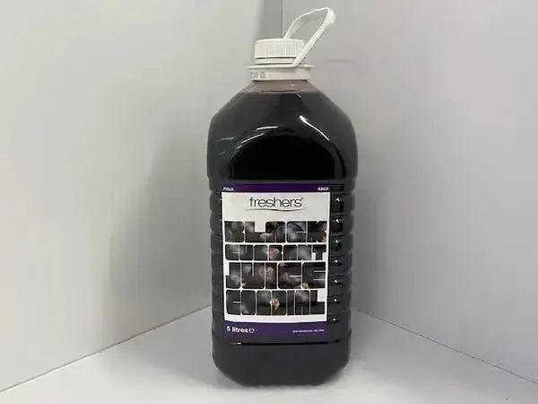Freshers Blackcurrant Juice Cordial 5 Liters - Honesty Sales