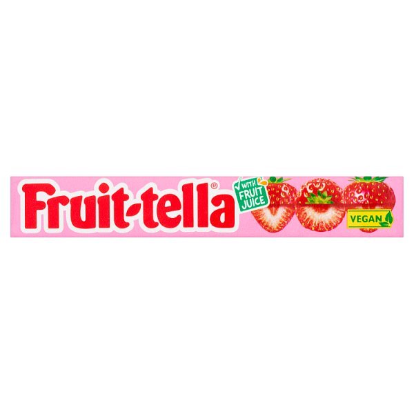 Fruit-tella with Fruit Juice 41g (40 x 41g) - Honesty Sales