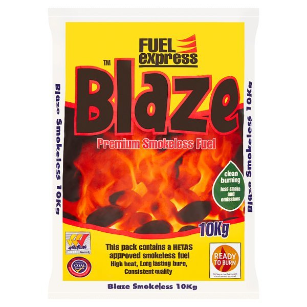 Fuel Express Blaze Premium Smokeless Fuel 10kg (1 x 10kg) - Honesty Sales