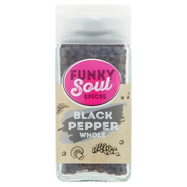 FUNKY Soul SPICES Black Pepper Whole 41g (Case of 6) - Honesty Sales Image principale du produit